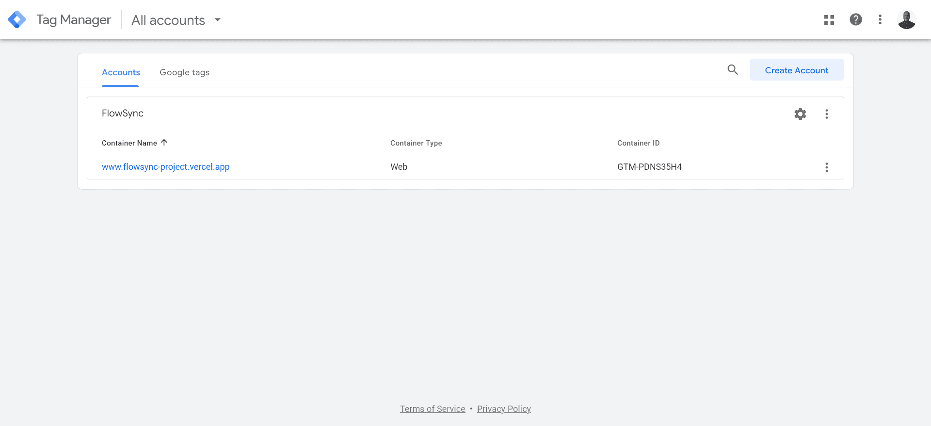 Google Tag Manager Setup